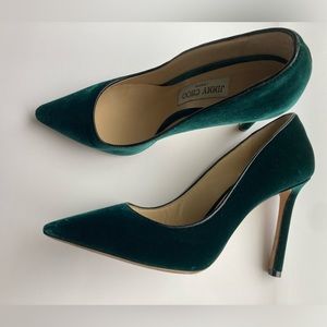Emerald Green Jimmy Choo pumps